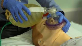 How To Do BagValveMask Ventilation  Merck Manual Professional Version [upl. by Shuler474]