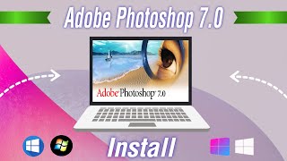 How To Download And Install Adobe Photoshop 70 in Windows 781011  Download Photoshop 70 for Pc [upl. by Berte175]