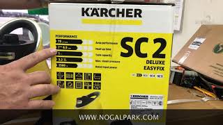 Karcher Sc2 Deluxe Steam Cleaner Limpiadora a Vapor como Utilizarla Review unboxing [upl. by Geier899]