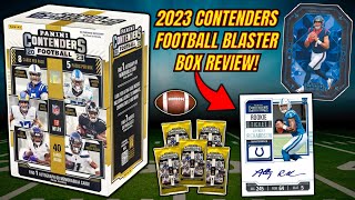 2023 CONTENDERS FOOTBALL BLASTER BOX REVIEW🏈 1 MEM OR AUTO🔥 [upl. by Sisenej]