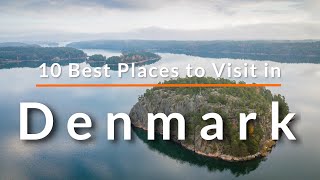 10 Best Places to Visit in Denmark  Travel Video  SKY Travel [upl. by Ettolrahs]