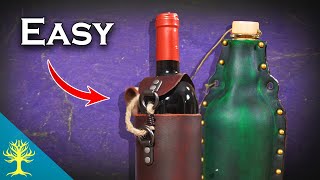 Make Leather Bottle Wraps [upl. by Jael]