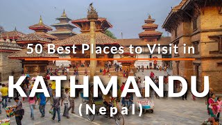 50 Places to Visit in Kathmandu Nepal  Travel Video  SKY Travel [upl. by Maite]