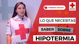 ¿Qué es la hipotermia sus síntomas y qué hacer [upl. by Nallid380]