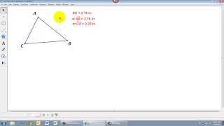 Introduction to Geometers Sketchpad Measurements [upl. by Randall]