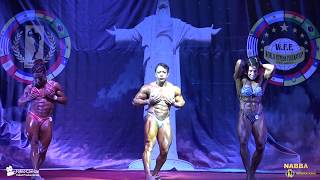 6 Miss Physique Sudamericano NABBA WFF 2017 Cochabamba [upl. by Renrag]