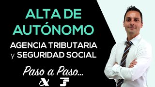 ¿Cómo DARSE de ALTA AUTONOMO ONLINE  Alta autónomo SEGURIDAD SOCIAL y HACIENDA  Paso a Paso [upl. by Andrade]