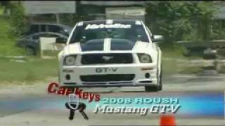 MotorWeek Car Keys 2008 Mustang GTV [upl. by Lymn]