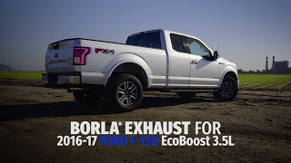 Borla Exhaust for 20152020 Ford F150 35L EcoBoost Exhaust System Sounds [upl. by Aneek267]