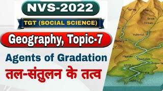 NVS TGT SOCIAL SCIENCE Agents of Gradation part  7 FOSTERACADEMY [upl. by Heyman832]