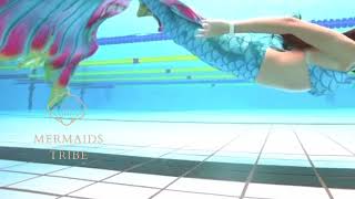 Mermaid swimming in the pool underwater mermaid mermaid siren mermaidtail [upl. by Loraine]