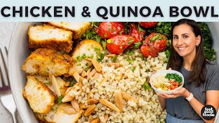 Chicken and Quinoa Grain Bowls  EASY DINNER [upl. by Georgianna653]