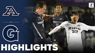 Akron vs Georgetown  NCAA College Soccer  Highlights  November 14 2024 [upl. by Arodasi]