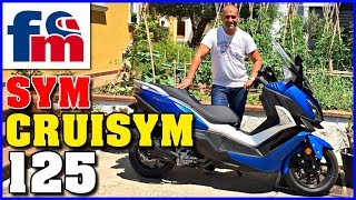 SYM Cruisym 125  Review y prueba [upl. by Sy]