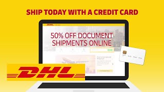 Ship Documents Overseas and Save 50  DHL PromoCode [upl. by Kcirddot]