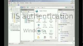 IIS windows authentication configuration example [upl. by Annawal]