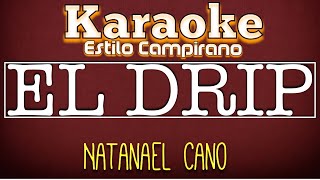 Amor Tumbado  Natanael Cano KARAOKE 2023 [upl. by Longo]