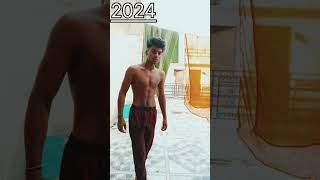 2023 TO 2024 BODY TRANSFORM NATURAL motivation gymlife fitness [upl. by Calley]