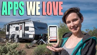 9 ESSENTIAL APPS for RVing and Travel  RV Life [upl. by Yelyk]