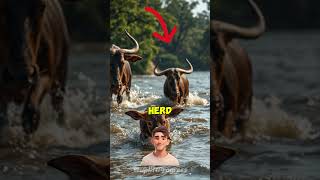 Epic Wildebeest Rescue Mother Fights Crocodiles in Migration River WildlifeDrama GreatMigration [upl. by Spiros]