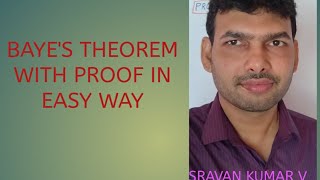 PROBABILITY IN TELUGU5 BAYES THEOREM [upl. by Harland]