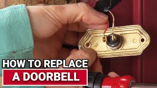 How to Replace a Doorbell  Ace Hardware [upl. by Shawnee]