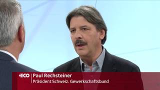 Ausbau der AHV auf Kosten der AHV – Paul Rechsteiner im Studio [upl. by Tam]