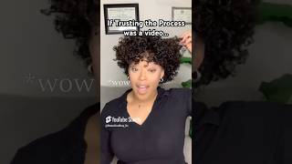 If Trusting the Process was a video… 😮‍💨 selfcare naturalhair 4a [upl. by Aldon869]