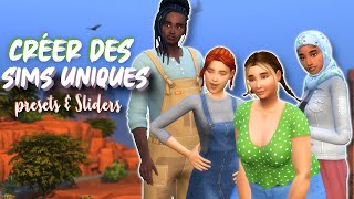 Sims uniques  Morphologies diversifiées amp imperfections   SIMS 4 [upl. by Schertz333]