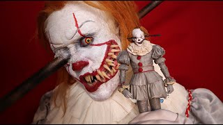 Pennywise Unboxing Pennywise NECA Ultimate Wellhouse Challenging [upl. by Eelidnarb]