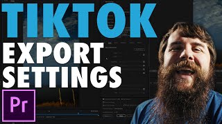 How To Export High Quality TIK TOK Videos in Premiere Pro CC [upl. by Waddington]