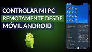 Cómo Controlar mi PC Desde el Móvil Android Remotamente Sin Internet [upl. by Siuluj]