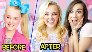 JOJO SIWA GETS A DRAMATIC MAKEOVER [upl. by Lirba420]