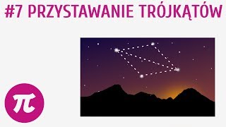 Przystawanie trójkątów 7  Trójkąty [upl. by Ennaoj]