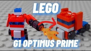 How To Build  LEGO G1 Optimus Prime MOC  Transformers [upl. by Letsirc721]