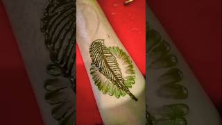 Green leaf 🌿🌿 tattoo mehndi designs [upl. by Malchus]