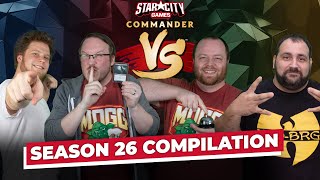 Commander VS Season 26 Compilation  Magic the Gathering Commander Gameplay [upl. by Oliana]