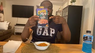 Cheetos Mac and Cheese Cajun Cheddar Review [upl. by Enyrehtak]