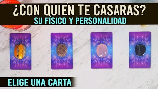 ¿CON QUIÉN TE CASARÁS Esta persona llegará a tu vida  Tarot interactivo 🔮✨ [upl. by Ennaitsirhc]