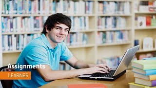 Navigate Brightspace Learning Environment  Assignments  Learner [upl. by Refinnej987]