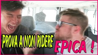 PROVA A NON RIDERE CHALLENGE EPICA IN AUTO  feat Awed [upl. by Tori545]