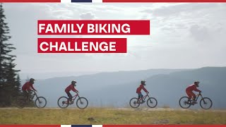 Where to bike in Norway GREAT Family CHALLENGE [upl. by Eynobe808]