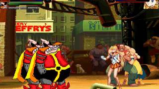 TheMattalocalypse Random Mugen Battle  287  Dr Robotnik x2 VS Sailor Venus [upl. by Zoellick627]