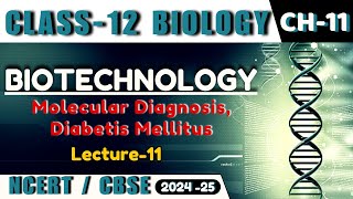 BIOTECHNOLOGY I L11 I BIOTECHNOLOGY AND ITS APPLICATION IDIAGNOSIS ICLASS12I NEETCBSEState Board [upl. by Aviv17]