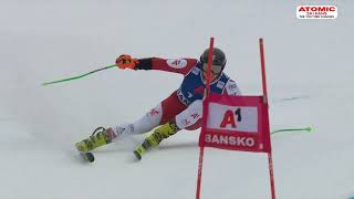 AUDI FIS Ski World Cup  Mens giant slalom  Bansko BUL Feb 10 2024 2nd run [upl. by Ardnahc]