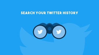 How To Search Your Twitter History [upl. by Eizzil]