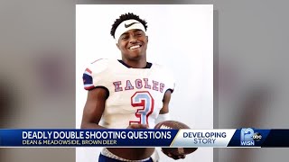 2 men killed in Brown Deer shooting family identifies one as former Marshall football player [upl. by Avehs]