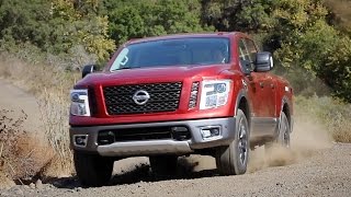 2017 Nissan Titan  Review and Road Test [upl. by Odlanor]