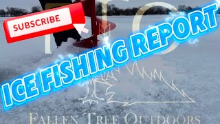 Lake Winnebago ICE fishing report 12112024 [upl. by Llij]