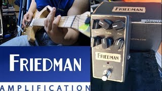 Friedman BEOD 18V sound check no talking [upl. by Godliman]